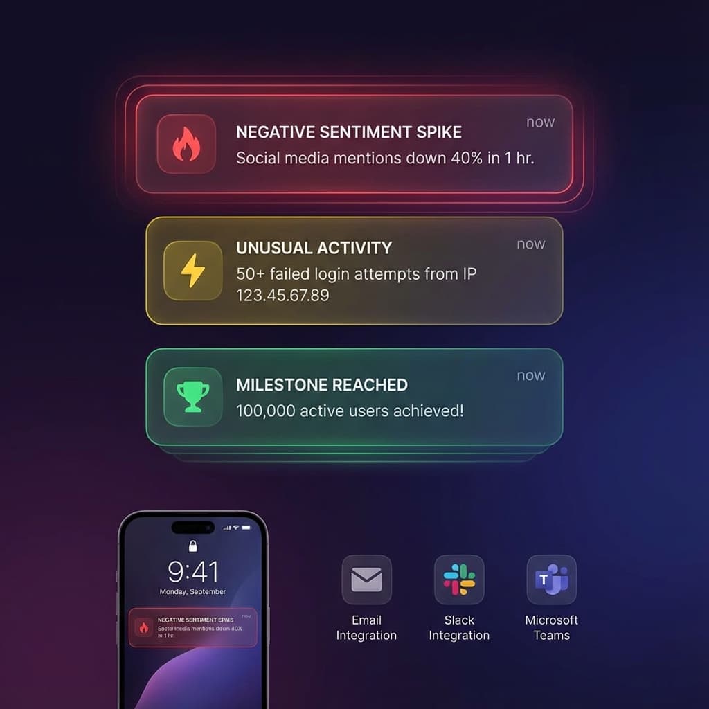 Real-time Alerts System