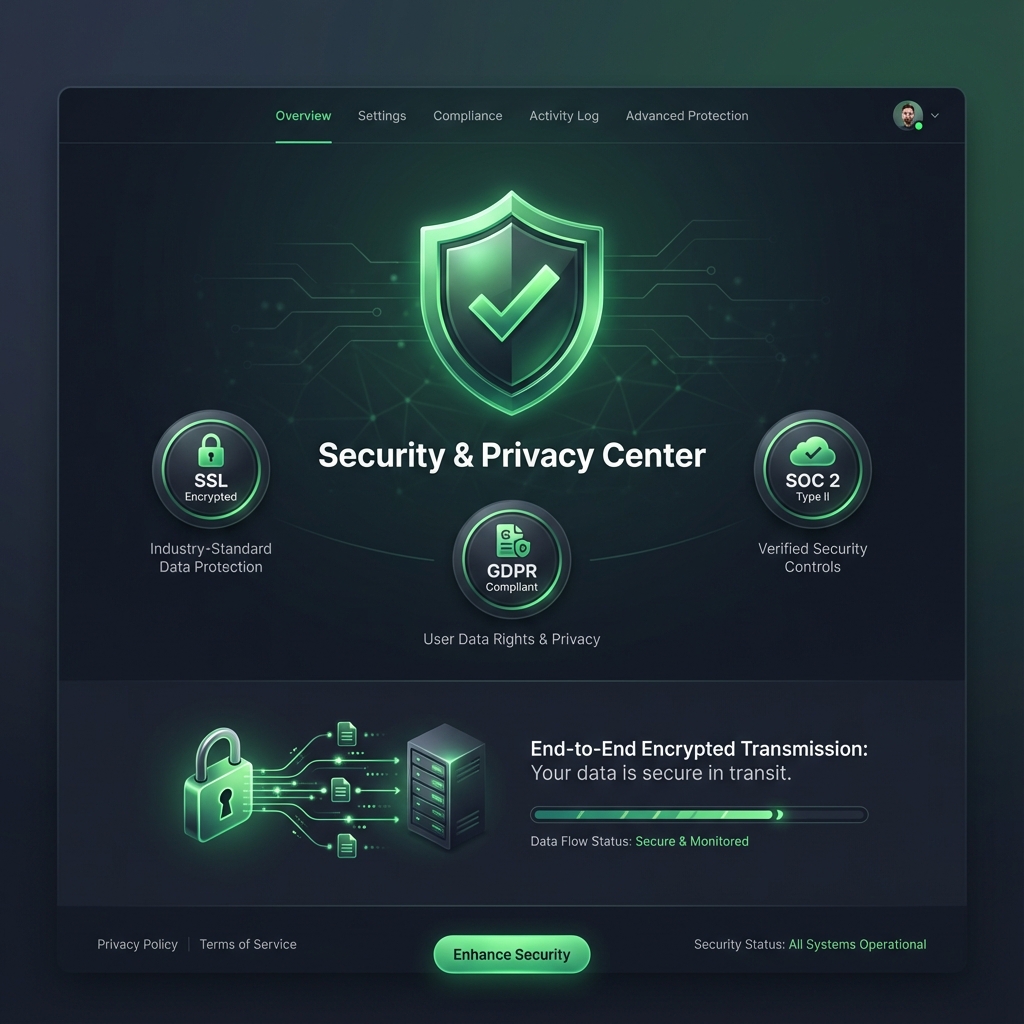 Security and Privacy Features