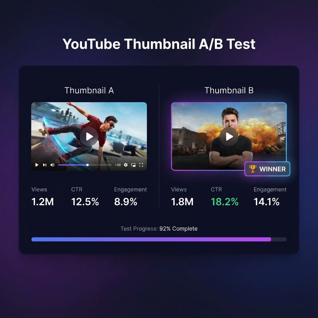 Thumbnail A/B Testing
